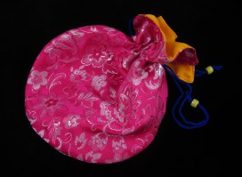 PochTib26 Pochette Tibétaine pour Mala