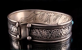 BRD05 Bracelet Tibétain Mantra Om Mani Padme Hum Dragon