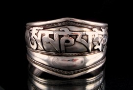 BRD17 Bracelet Tibétain Mantra Om Mani Padme Hum