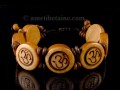 BRD208 Bracelet Os de Buffle Om
