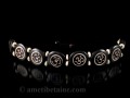 BRD209 Bracelet Os de Buffle Om