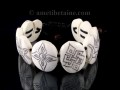 BRD211 Bracelet Tibétain Signes Auspicieux Astamangala