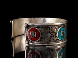 BRD222 Bracelet Tibétain Mantra Om Mani Padme Hum