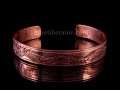 BRD246 Bracelet Tibétain Cuivre Dragon