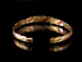 BRD247 Bracelet Tibétain Métal Argenté Cuivre Laiton