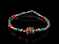 BRD286 Bracelet Tibétain 19 cm