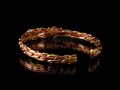BRD297 Bracelet Tibétain Métal Argenté Cuivre Laiton