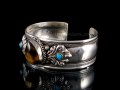 BRD300 Bracelet Tibétain Oeil de tigre