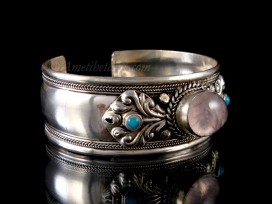 BRD301 Bracelet Tibétain Quartz