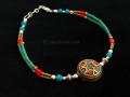 BRD325 Bracelet Tibétain 21 cm
