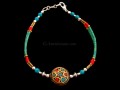 BRD325 Bracelet Tibétain 21 cm