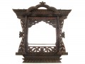 Mir03 Miroir Fenêtre Népalaise Traditionnelle