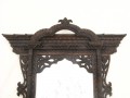 Mir03 Miroir Fenêtre Népalaise Traditionnelle