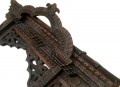 Mir03 Miroir Fenêtre Népalaise Traditionnelle