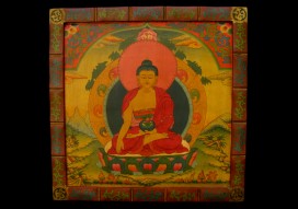 PNT04 Peinture Tibétaine Bouddha 