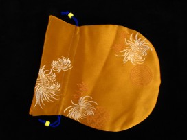 PochTib91 Pochette Tibétaine pour Mala