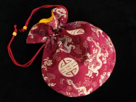 PochTib94 Pochette Tibétaine pour Mala