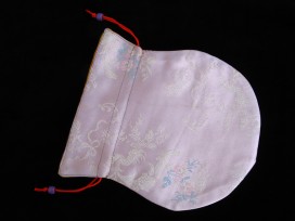 PochTib96 Pochette Tibétaine pour Mala