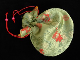PochTib98 Pochette Tibétaine pour Mala