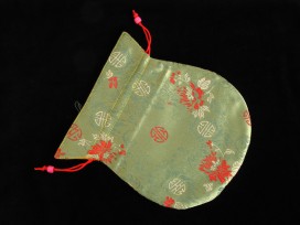 PochTib98 Pochette Tibétaine pour Mala