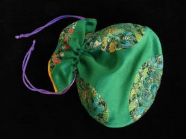 PochTib101 Pochette Tibétaine pour Mala