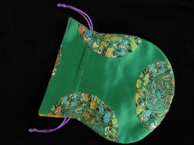 PochTib101 Pochette Tibétaine pour Mala