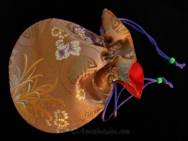 PochTib110 Pochette Tibétaine pour Mala