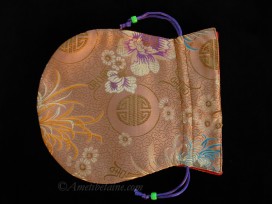 PochTib110 Pochette Tibétaine pour Mala