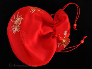 PochTib111 Pochette Tibétaine pour Mala