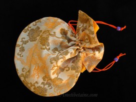 PochTib112 Pochette Tibétaine pour Mala