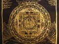 AF48 Affiche Tibétaine Papier Népalais Bouddha Mandala