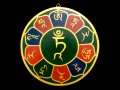 DMD31 Panneau en Bois Mantra Om Mani Padme Hum