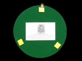 DMD31 Panneau en Bois Mantra Om Mani Padme Hum