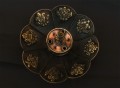 BPE02 Brûle-Encens Bougeoir Fleur de Lotus Astamangala