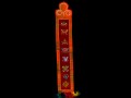 BB77 Bannière Tibétaine Signes Auspicieux du Bouddhisme