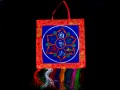 BB27 Bannière Tibétaine Mantra Om Mani Padme Hum