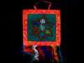 BB26 Bannière Tibétaine Mantra Om Mani Padme Hum