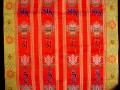 BB48 Rideau de Porte Tibétain / Tenture Tibétaine Mantra Signes Auspicieux du Bouddhisme