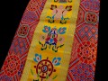 BB54 Bannière Tibétaine Signes Auspicieux du Bouddhisme