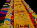 BB66 Bannière Tibétaine Signes Auspicieux du Bouddhisme