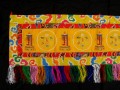 BB66 Bannière Tibétaine Signes Auspicieux du Bouddhisme