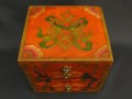 CTT29 Coffret Traditionnel Tibétain avec Tiroirs Noeud Sans Fin