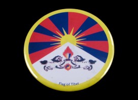 DDD09 Magnet Tibétain Drapeau du Tibet