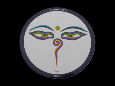 DDD31 Sticker Yeux de Bouddha