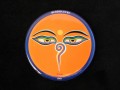 DDD65 Magnet Tibétain Yeux de Bouddha Népal Tibet