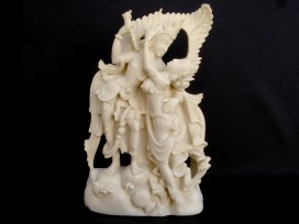 St73 Statue Krishna et Radha
