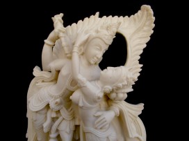 St73 Statue Krishna et Radha