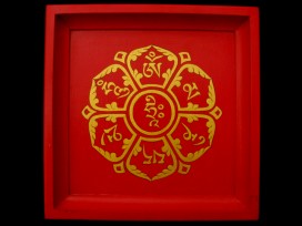 PT17 Plateau Tibétain Mantra Tibétain Om Mani Padme Hum