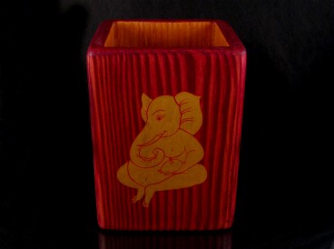 PCr09 Pot à Crayons Ganesh Dieu Hindou