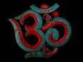 Om12 Om en Bois Turquoise Corail